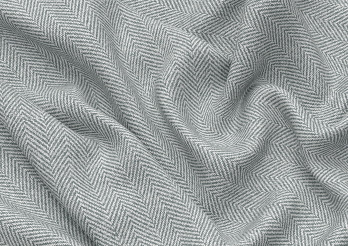 Soft Chevron, Urban Grey - Motorised Roman Blind - Image 4